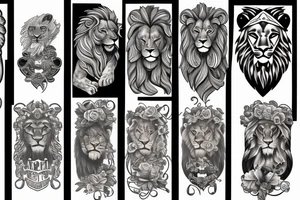 AMERICAN TRADITIONAL LION

FULL BODY tattoo idea