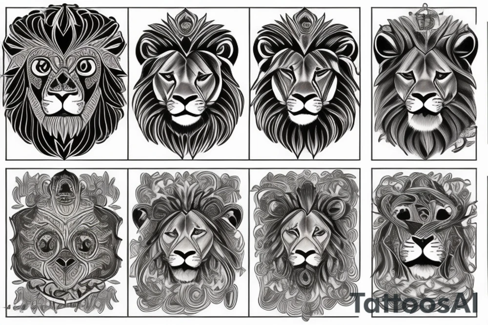 AMERICAN TRADITIONAL LION

FULL BODY tattoo idea