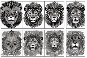AMERICAN TRADITIONAL LION

FULL BODY tattoo idea