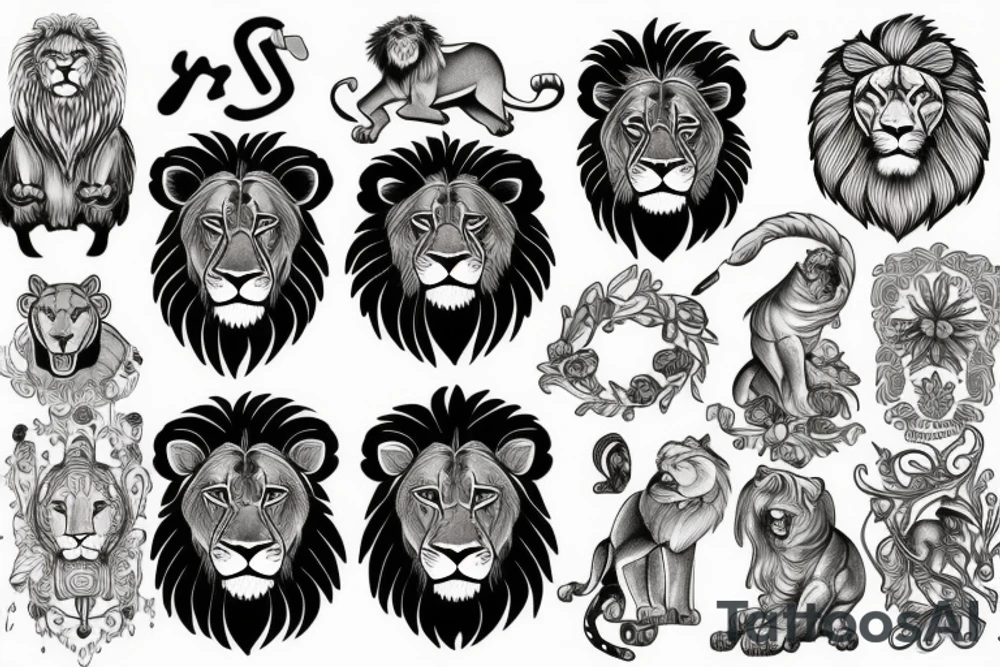 AMERICAN TRADITIONAL LION

FULL BODY tattoo idea
