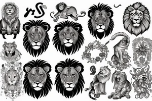 AMERICAN TRADITIONAL LION

FULL BODY tattoo idea