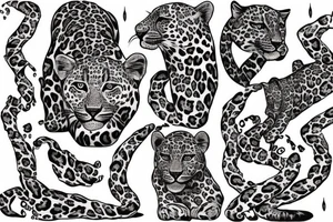 AMERICAN TRADITIONAL LEOPARD


FULL BODY tattoo idea