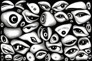 Eyeballs tattoo idea