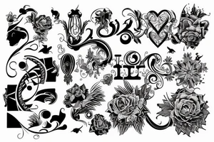 Staircase tattoo idea