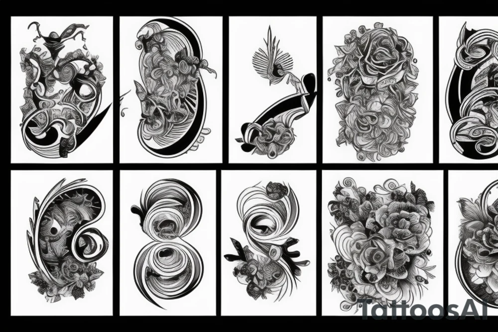 Staircase tattoo idea