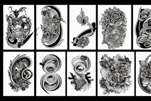 Staircase tattoo idea