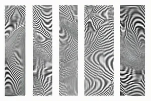 Wavy lines tattoo idea