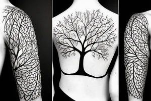 Oak tree tattoo idea