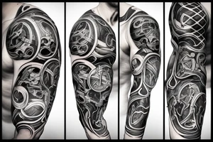 number 3 tattoo idea