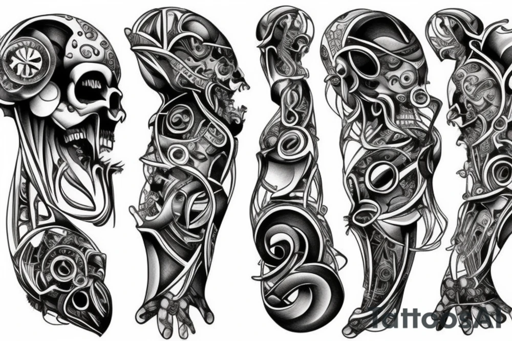 number 3 tattoo idea