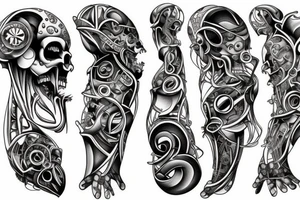 number 3 tattoo idea