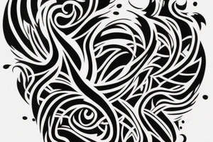 number 3 neck tattoo tattoo idea
