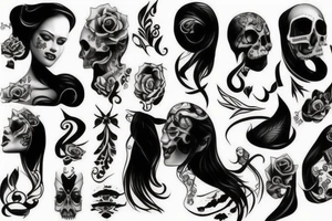 number 3 neck tattoo tattoo idea