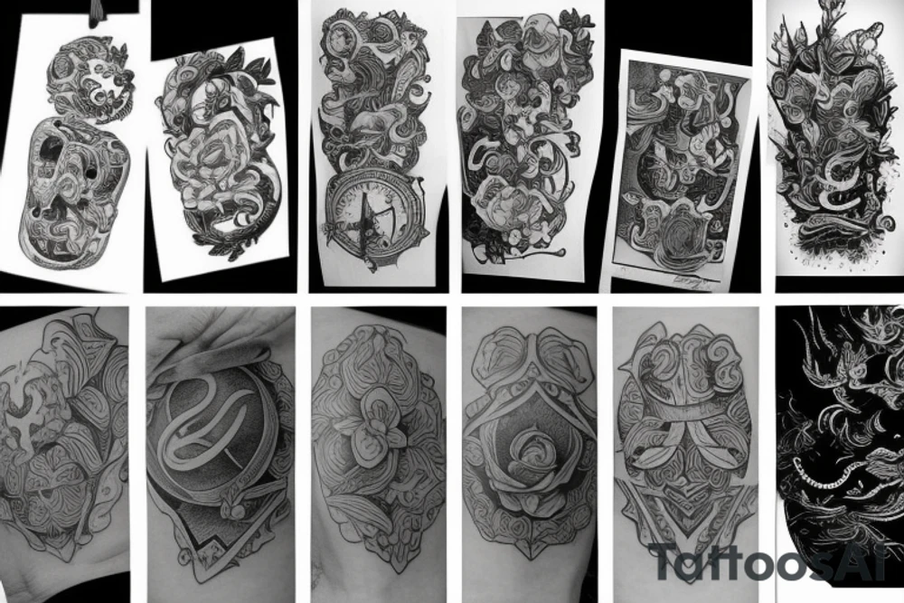 number 3 tattoo idea