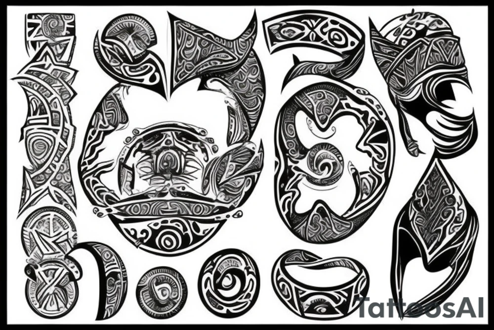 number 3 tattoo idea