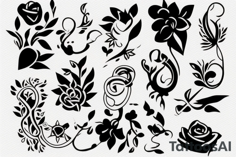 number 3 tattoo idea