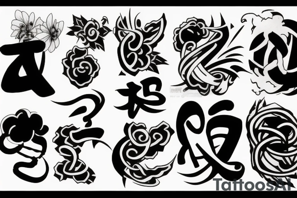 number 3 tattoo idea