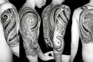 number 3 tattoo idea