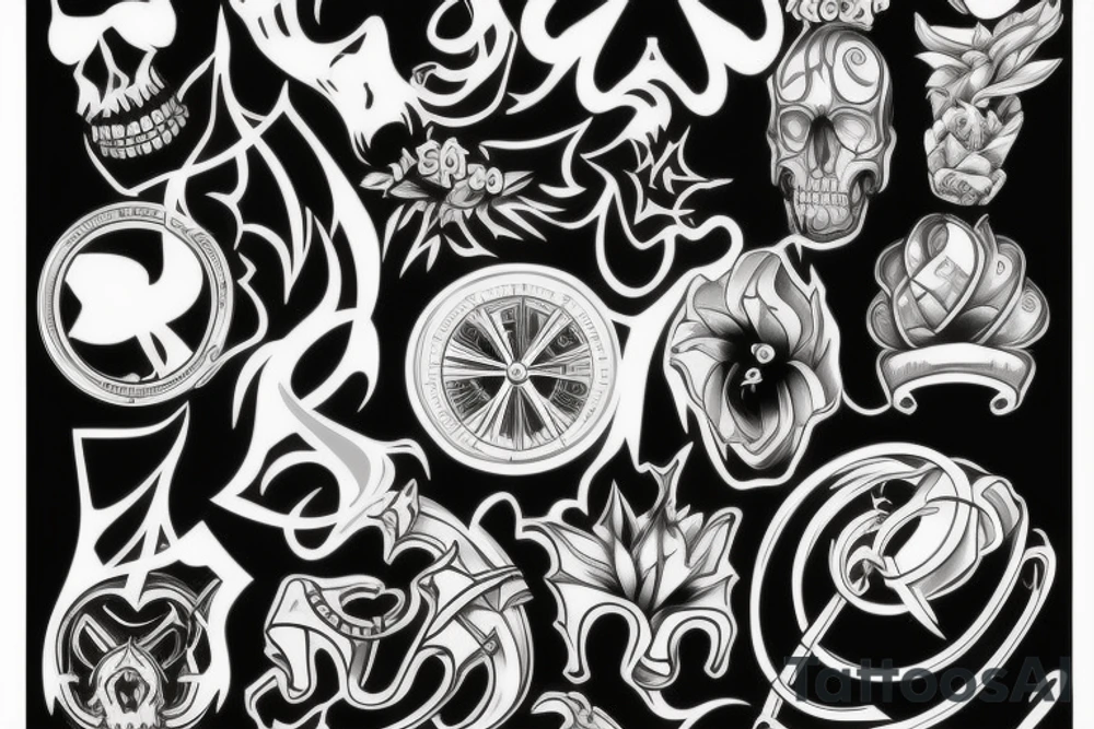 number 3 tattoo idea