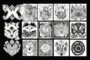 fox tattoo idea