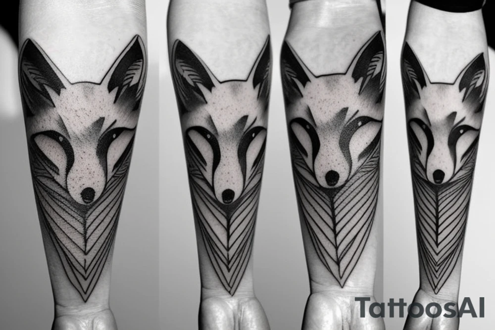fox tattoo idea
