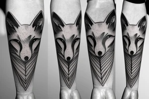 fox tattoo idea