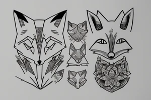 fox 3 tattoo idea