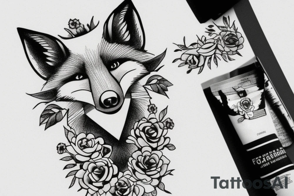 fox with flower 3

roman number 3 tattoo idea