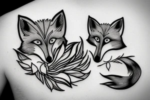 fox with flower 3

roman number 3 tattoo idea