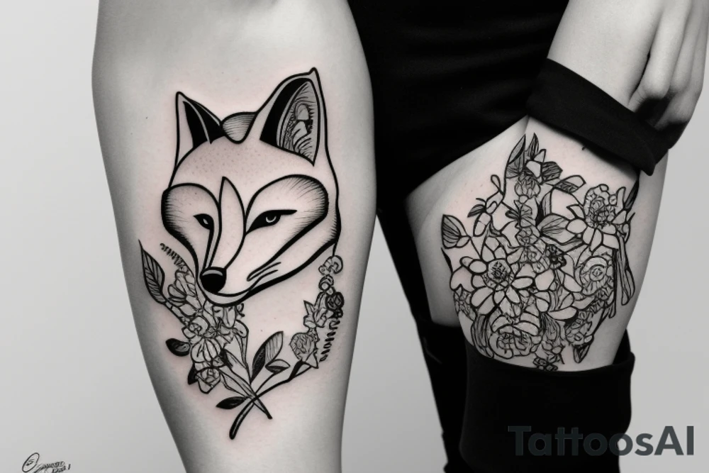 fox with flower 3

roman number 3 tattoo idea