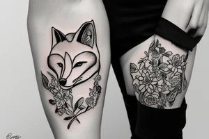 fox with flower 3

roman number 3 tattoo idea