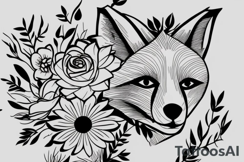 fox with flower 3

roman number 3 tattoo idea