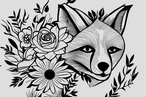 fox with flower 3

roman number 3 tattoo idea