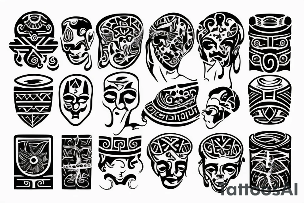 Greek 3 tattoo idea