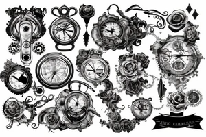 steampunk 3 tattoo idea