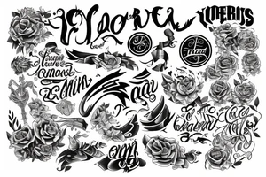 power of 3 tattoo idea