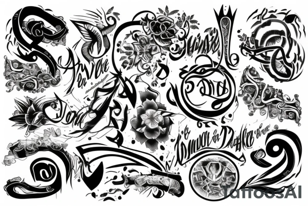 power of 3 tattoo idea