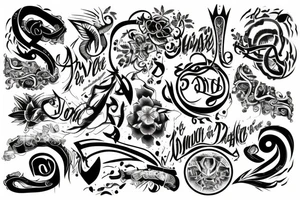 power of 3 tattoo idea