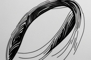 tidal wave for a bracelet style tattoo idea