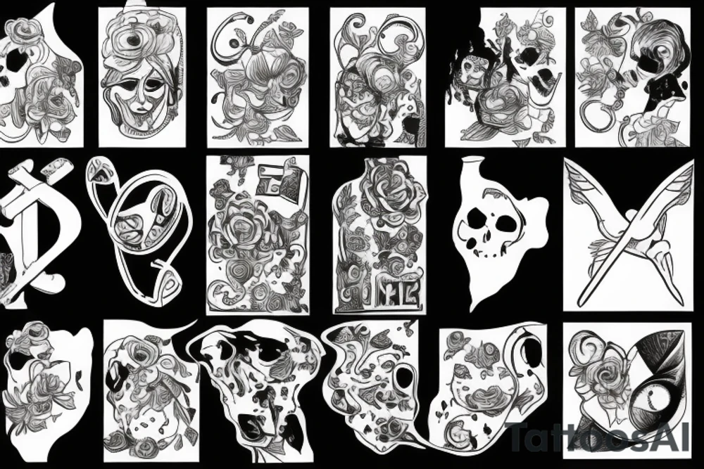 Dirty house tattoo idea