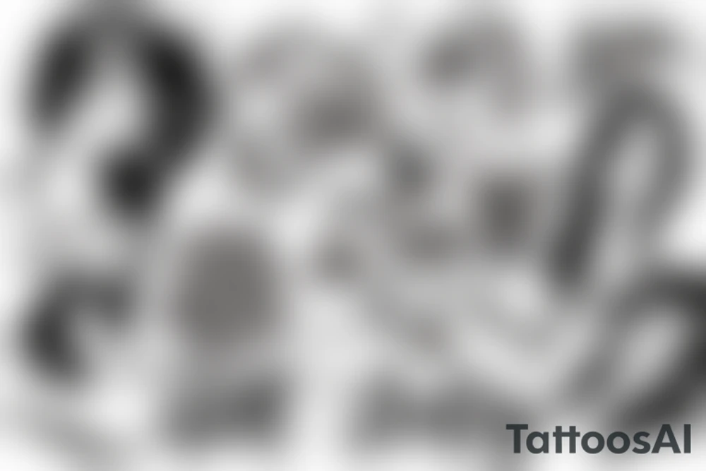 Dirty girl tattoo idea