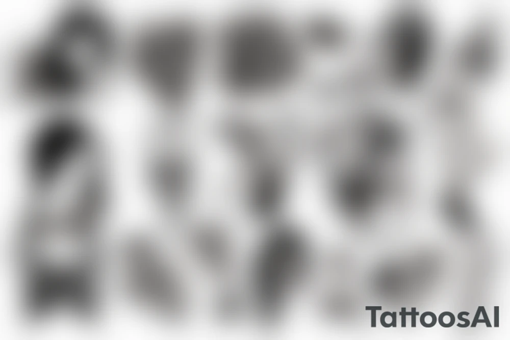Dirty girl tattoo idea