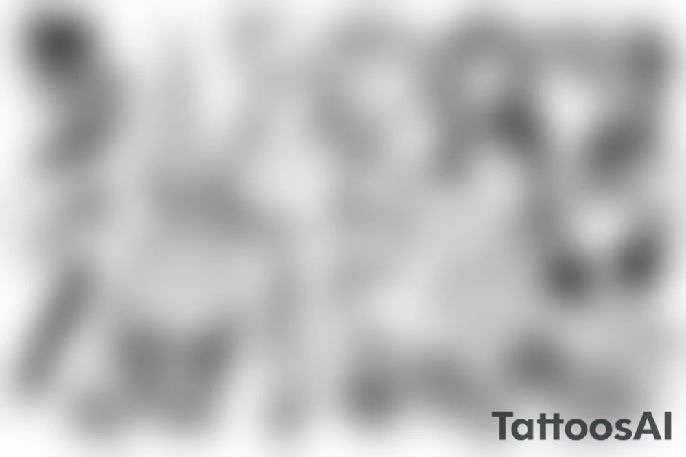 Dirty girl tattoo idea