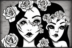 Dirty doll tattoo idea