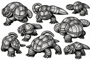 Blastoise tattoo idea