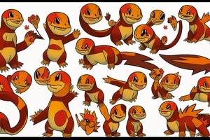 charmander tattoo idea