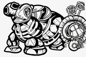 blastoise tattoo idea