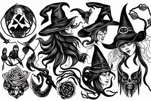 hecate witch tattoo tattoo idea