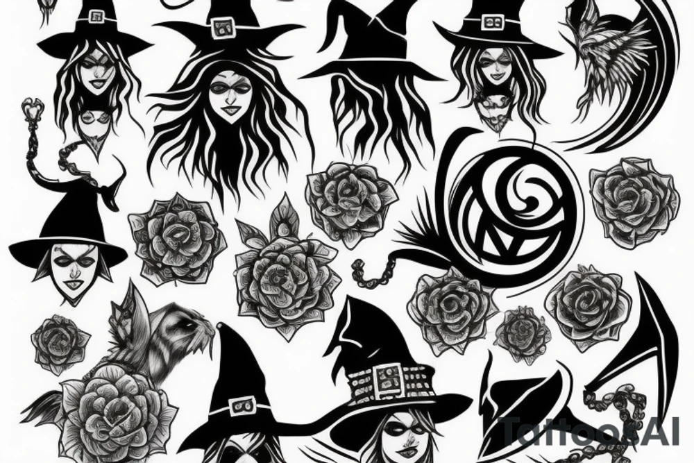 hecate witch tattoo tattoo idea