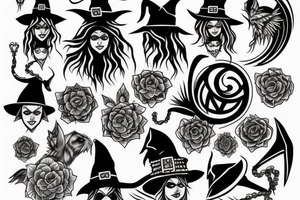hecate witch tattoo tattoo idea